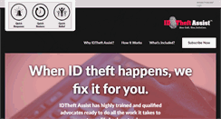 Desktop Screenshot of idtheftassist.com