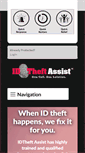 Mobile Screenshot of idtheftassist.com